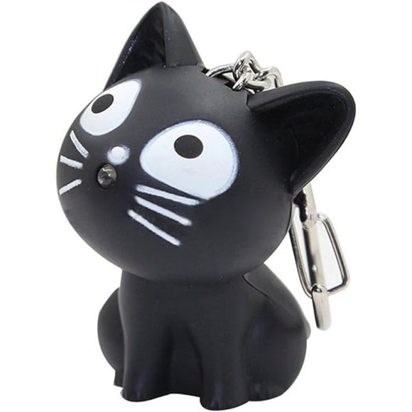 Streamline Kitty Light-Up Key Chain - Picture 2 of 2